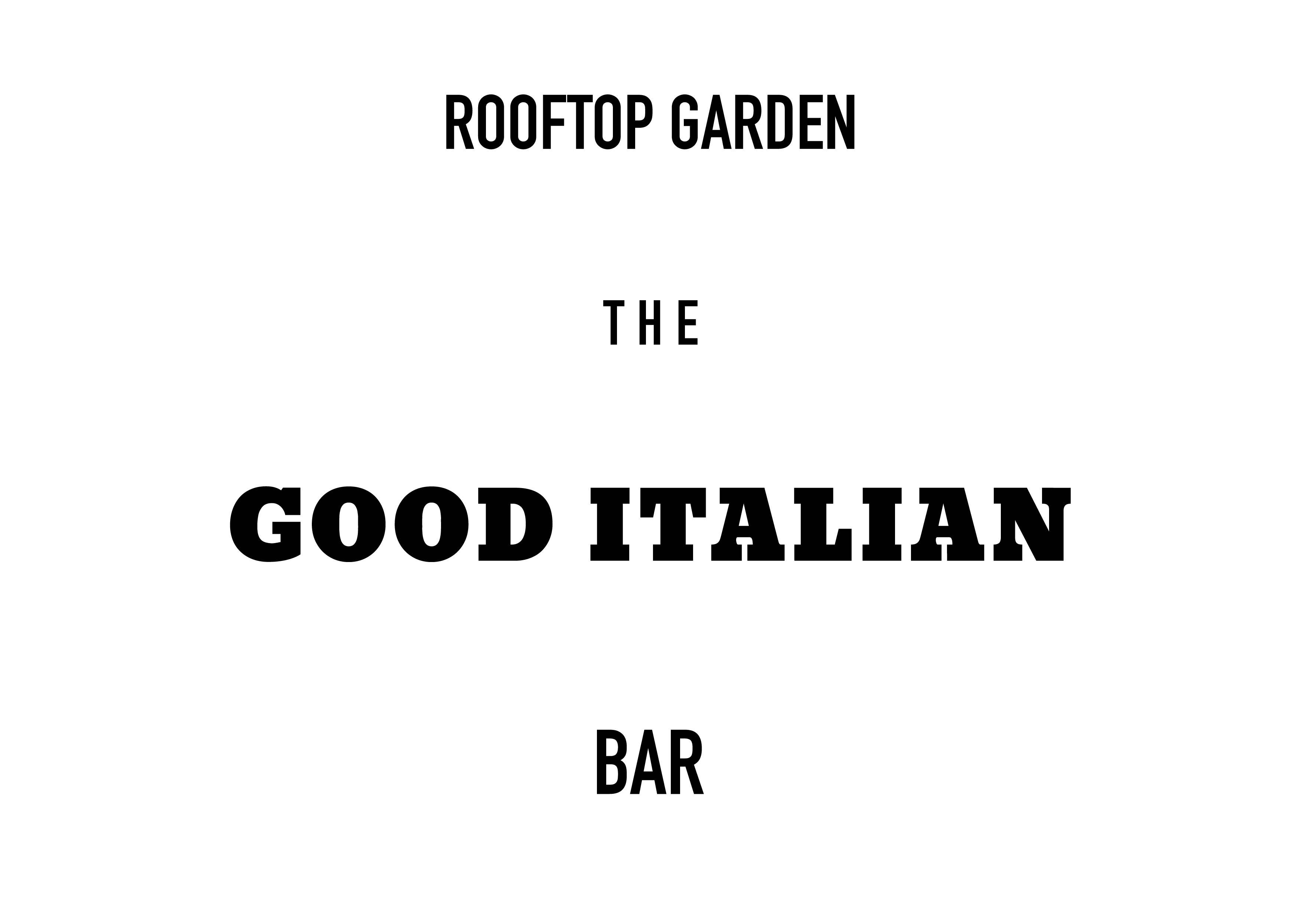 The Good Italian logo